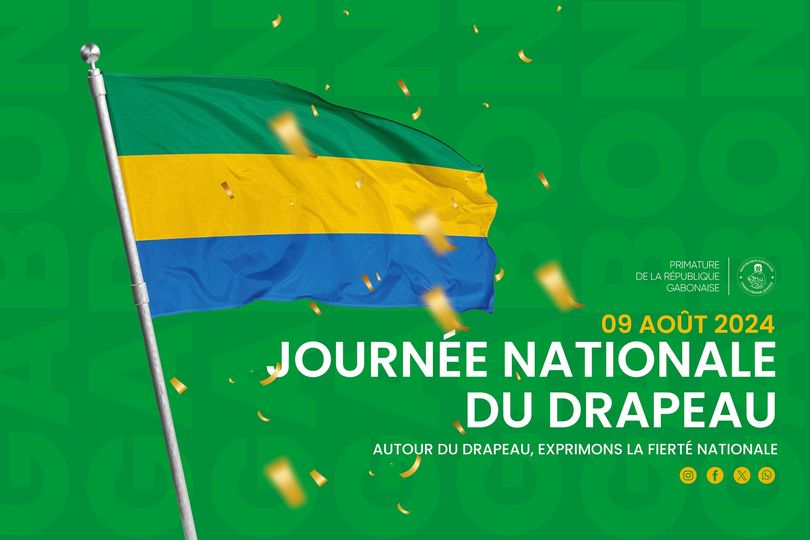 Le Gabon commémore la 15ème édition de la journée nationale du drapeau